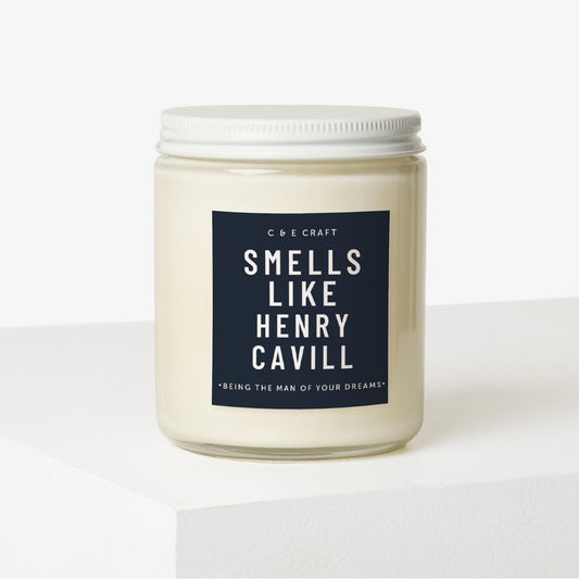 Smells Like Henry Cavill Candle C & E Craft Co 