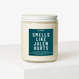 Smells Like Jalen Hurts Candle Candles CE Craft 