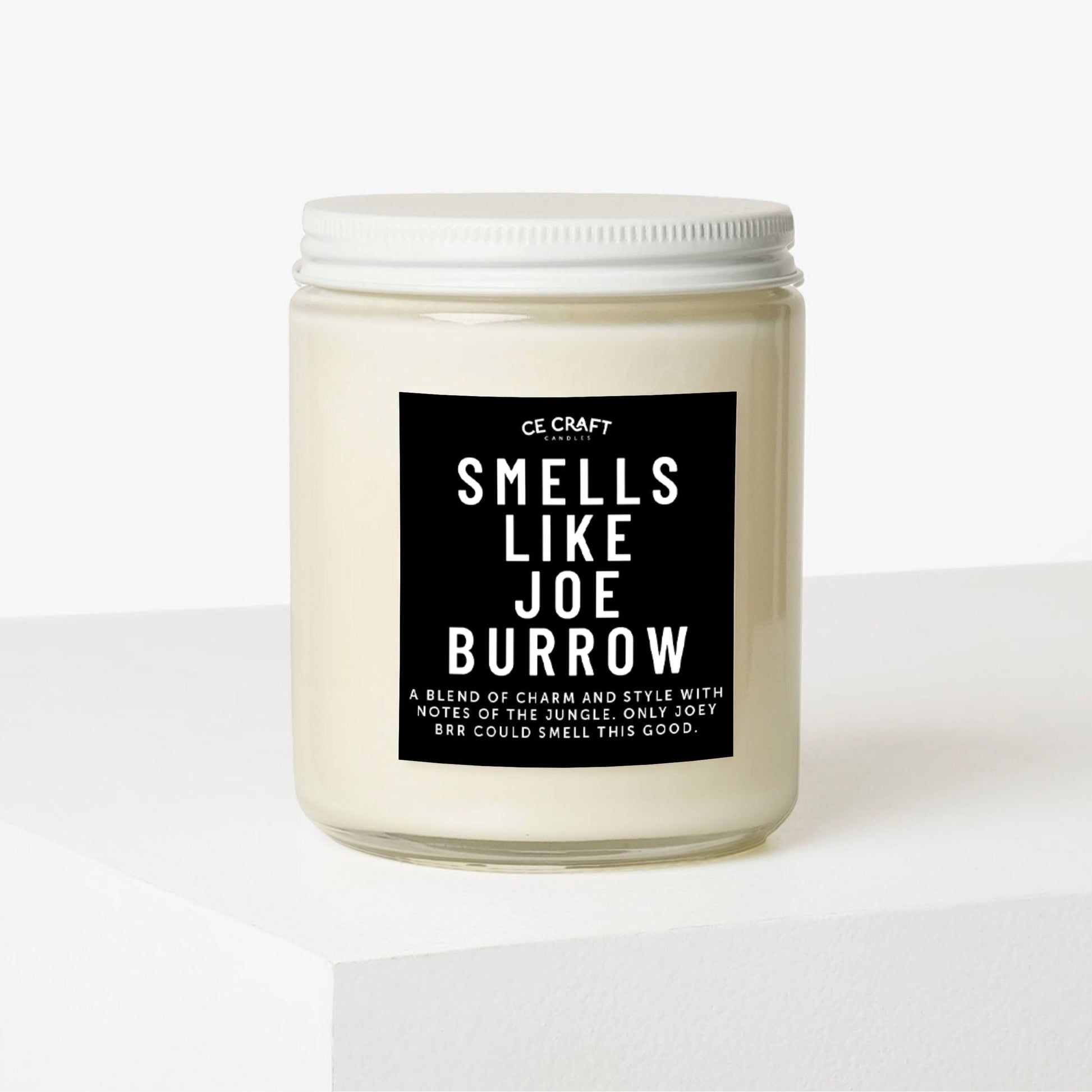 Smells Like Joe Burrow Candle Candles CE Craft 