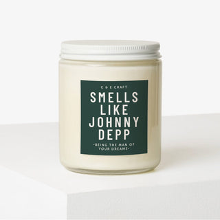 Smells Like Johnny Depp Candle C & E Craft Co 