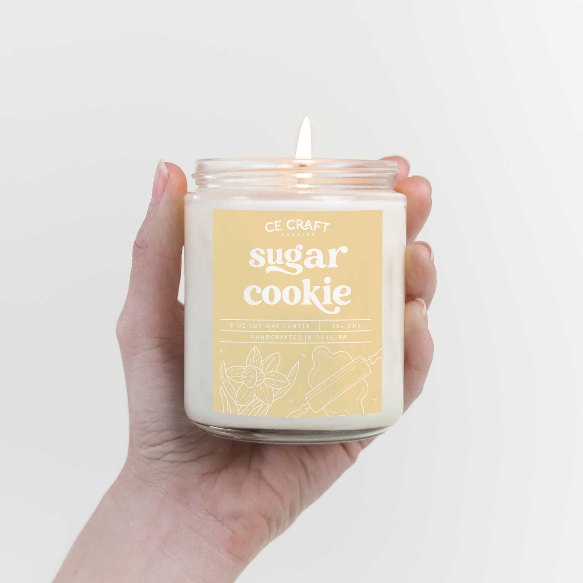 Sugar Cookie Scented Candle Candles CE Craft 