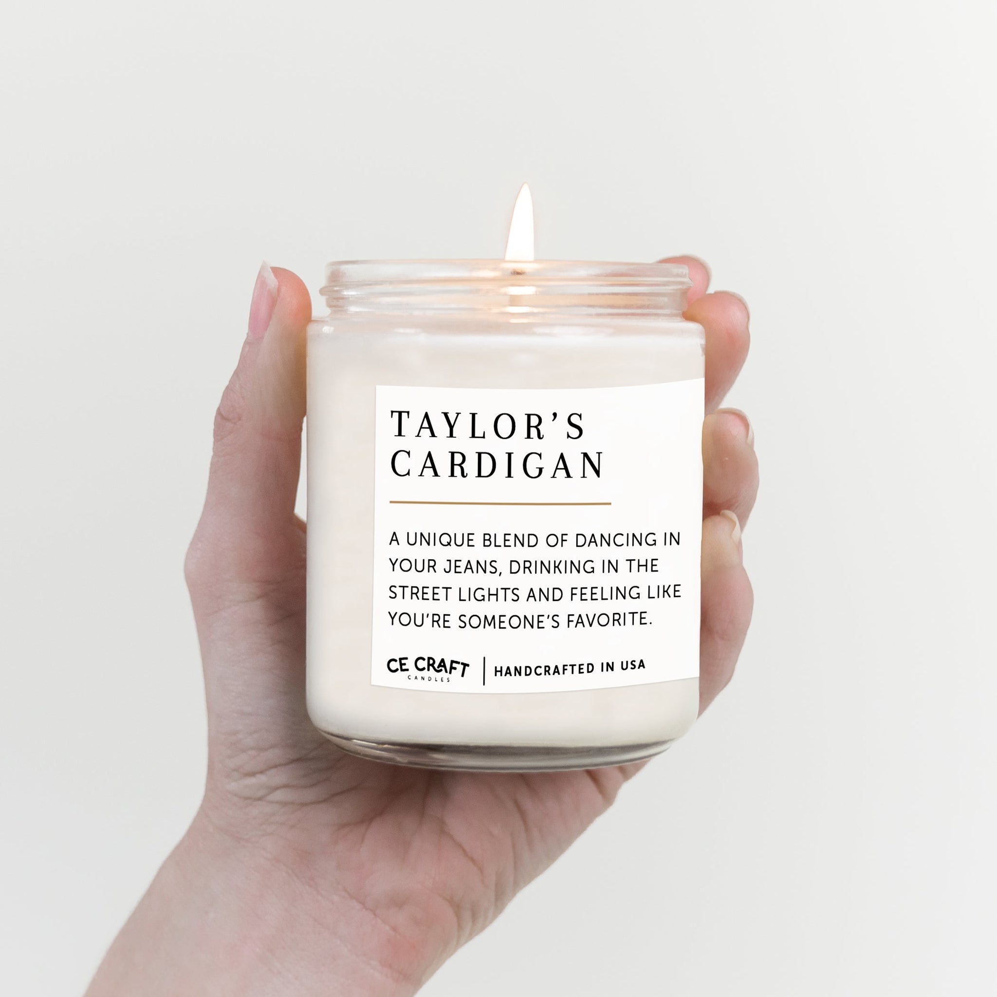 Taylor's Cardigan Candle C & E Craft Co