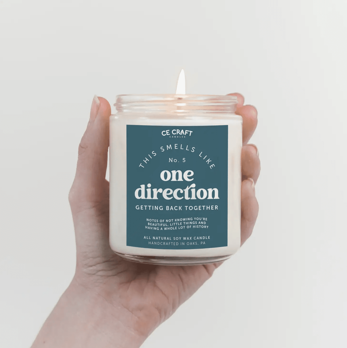 This Candle Smells Like One Direction Getting Back Together Candle Candles CE Craft 