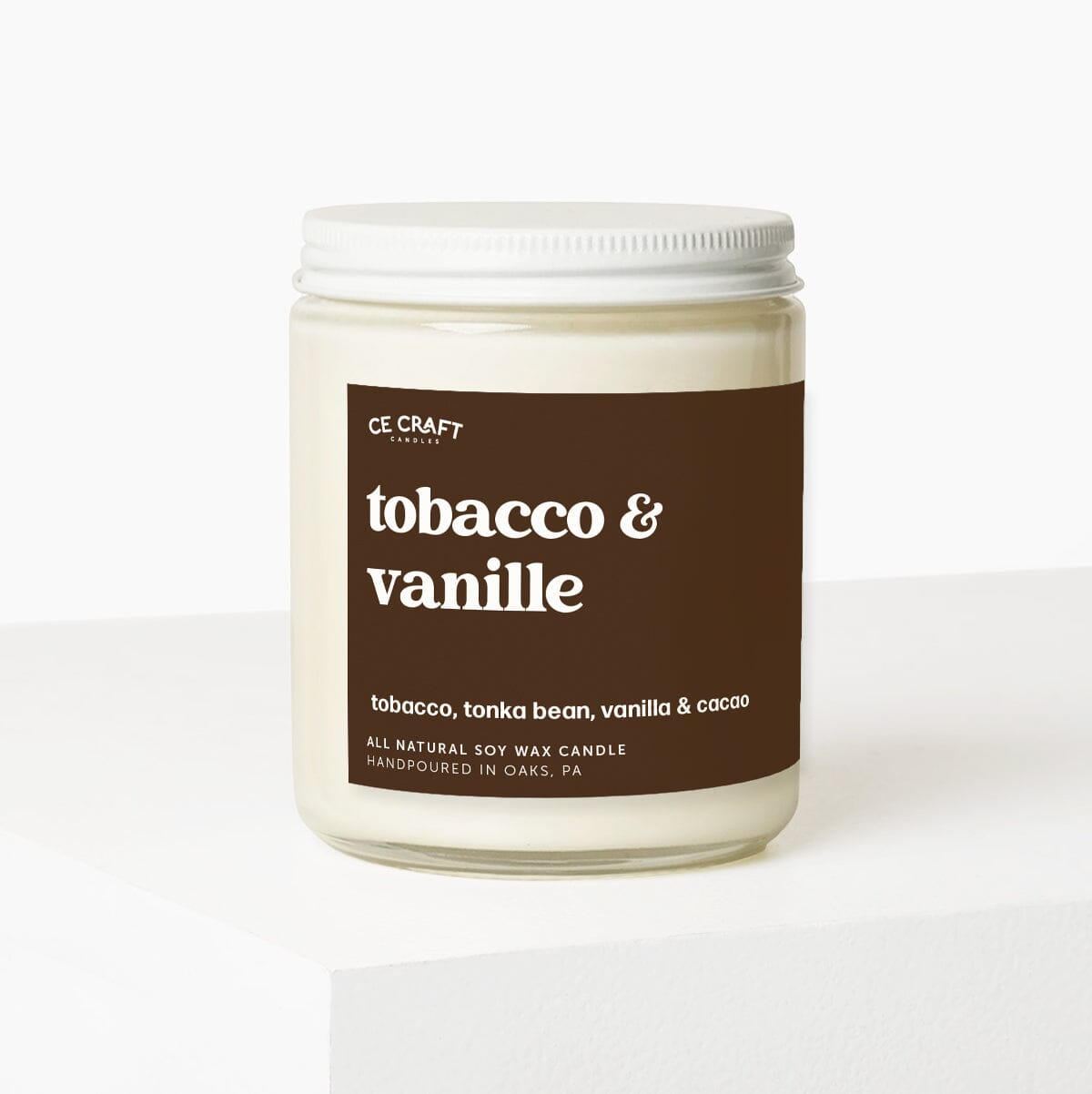 Tobacco & Vanille Candle Candles CE Craft 